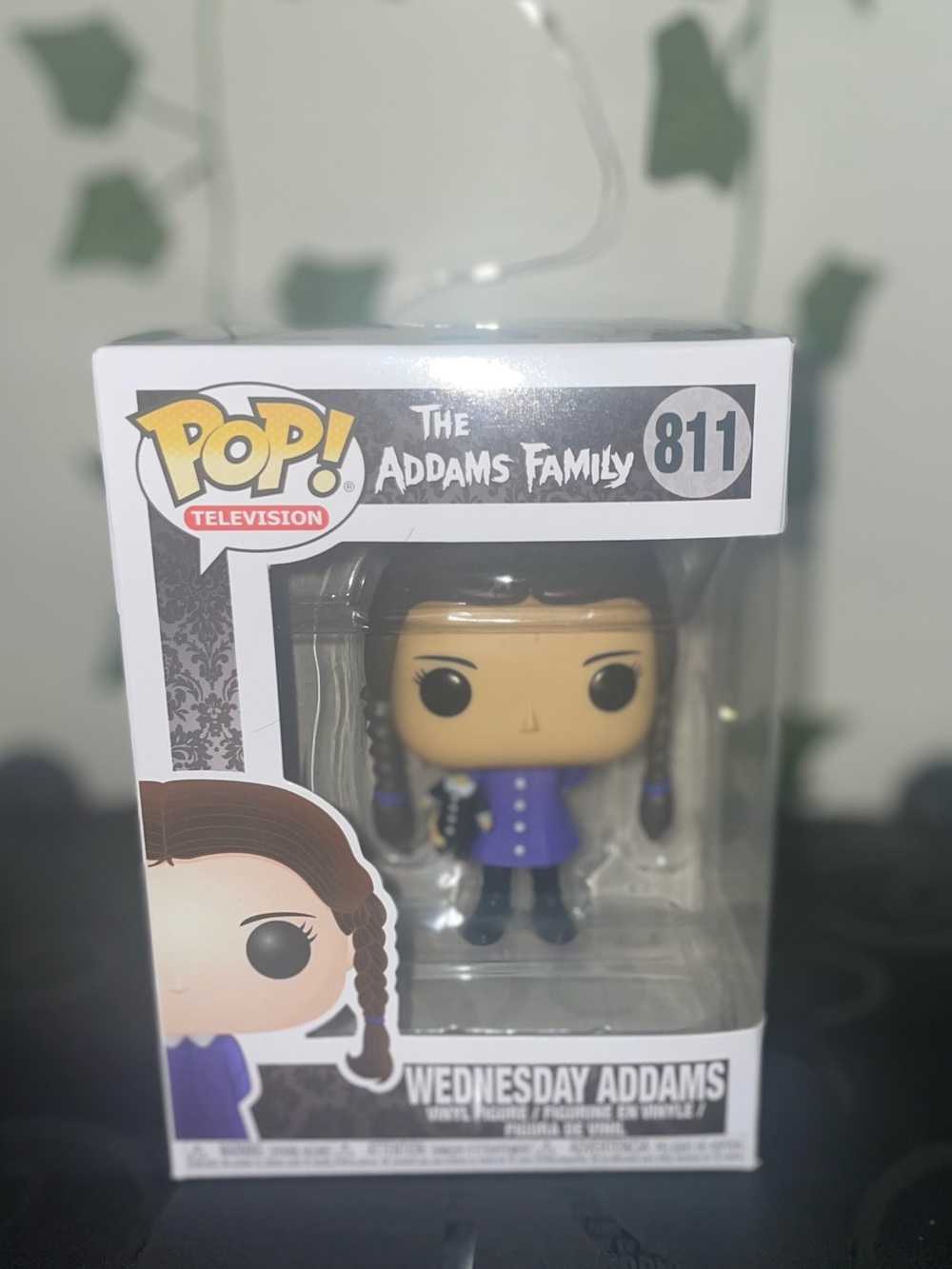 Funko Pop! The Addams Family Wednesday Addams in Purple Outfit